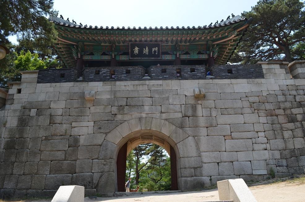 Sukjeongmun, the hidden North Gate of Seoul on Bugaksan mountain